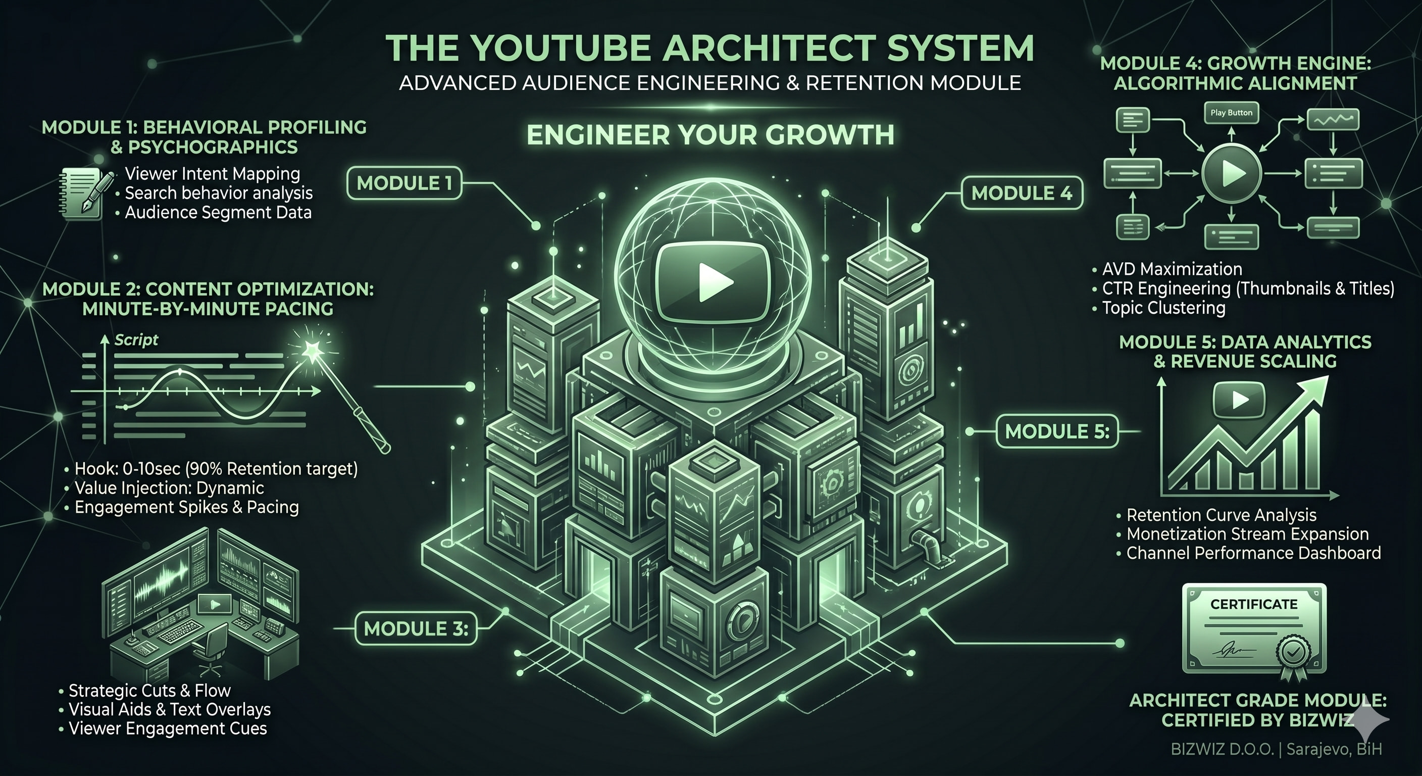 The YouTube Architect Blueprint System